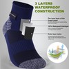 IZL waterproof Socks Seamless Breathable Thin Ankle Socks Moisture Wicking