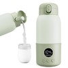 Portable Bottle Warmer for Travel, 2-Min Fast Heating Baby Bottle