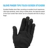 sourcing map Gloves Touch Screen Sticker Ultra High Sensitivity Flexible