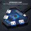 USB Splitter, FEMORO USB 3.0 Hub Expander 4 Port, Multi