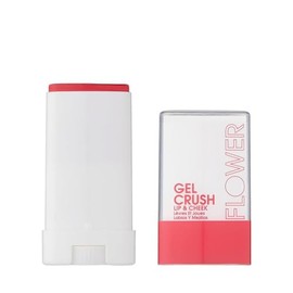 FLOWER BEAUTY Flower Beauty Lip & Cheek Gel Crush, Cream Blush and Lips Tint en One Multistick portátil, Explosión de color hidratante, (Frambuesa)