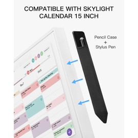 Stylus Pen for Skylight Calendar 15 Inch - 3-in-1 Tri-Tip - Magnetic Case - Accessories for Skylight Calendar - Precision Touch & Writing
