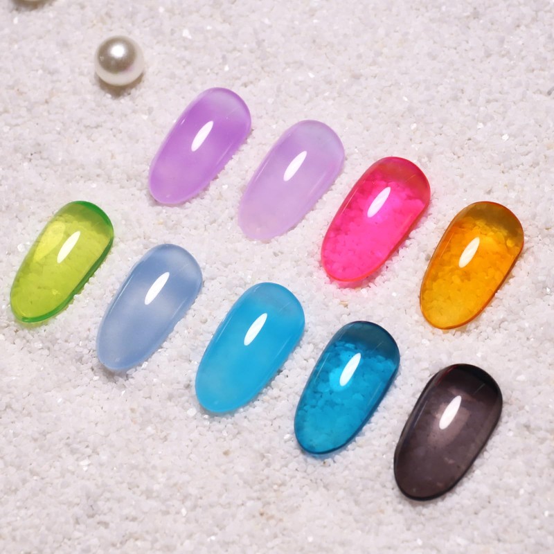 Imtiti 1 x Green Gel 15ml Clear UV/LED Manicure Home