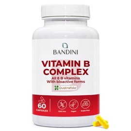 Bandini® Vitamin B Complex High Strength | 60 Capsules (2 Months Supply) |