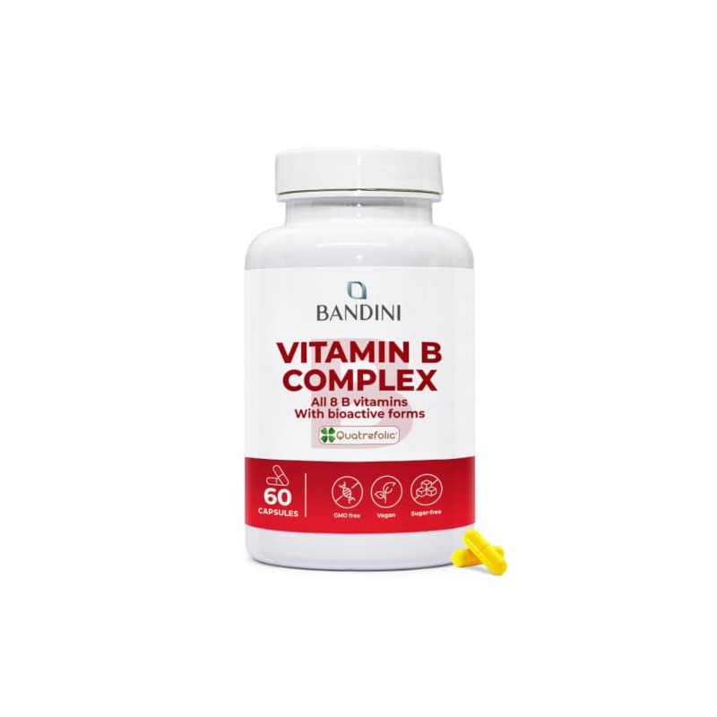 Bandini® Vitamin B Complex High Strength | 60 Capsules (2