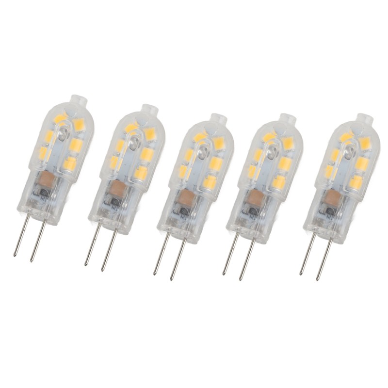 10 Pack G4 2835 LED Bulb Transparent Led Lamp Plug