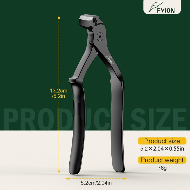 FVION Long Handle Toenail Clippers for Seniors – Wide Jaw
