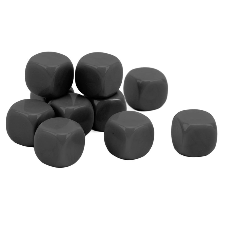 Dice Set, Solid Dice, Blank Dice, 6 Sided Dice, Board
