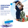 MUFUN Godfather Proposal Egg, Will You Be My Godfather, Be