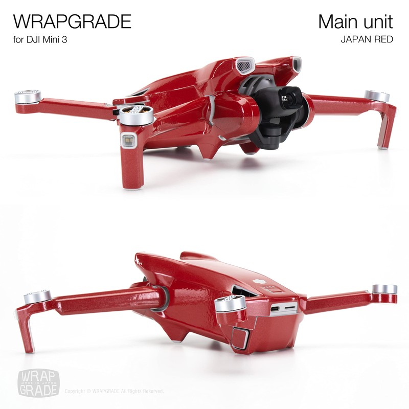 WRAPGRADE Skin Stickers Compatible with DJI Mini 3 | Main