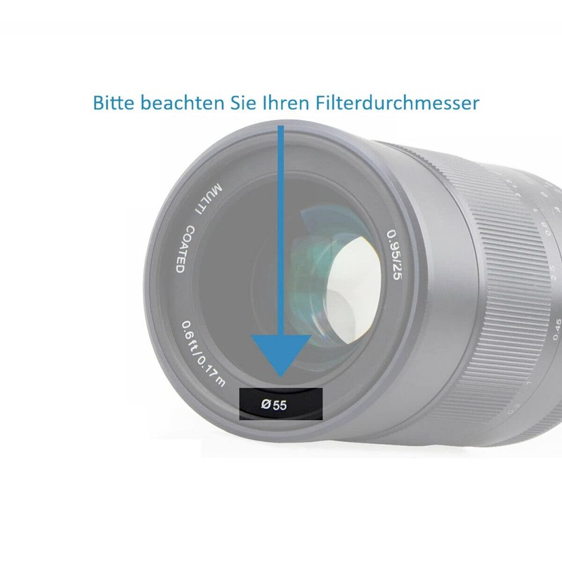 ayex Clutch Ring 72-72 mm for Macro Photography Retro Adapter