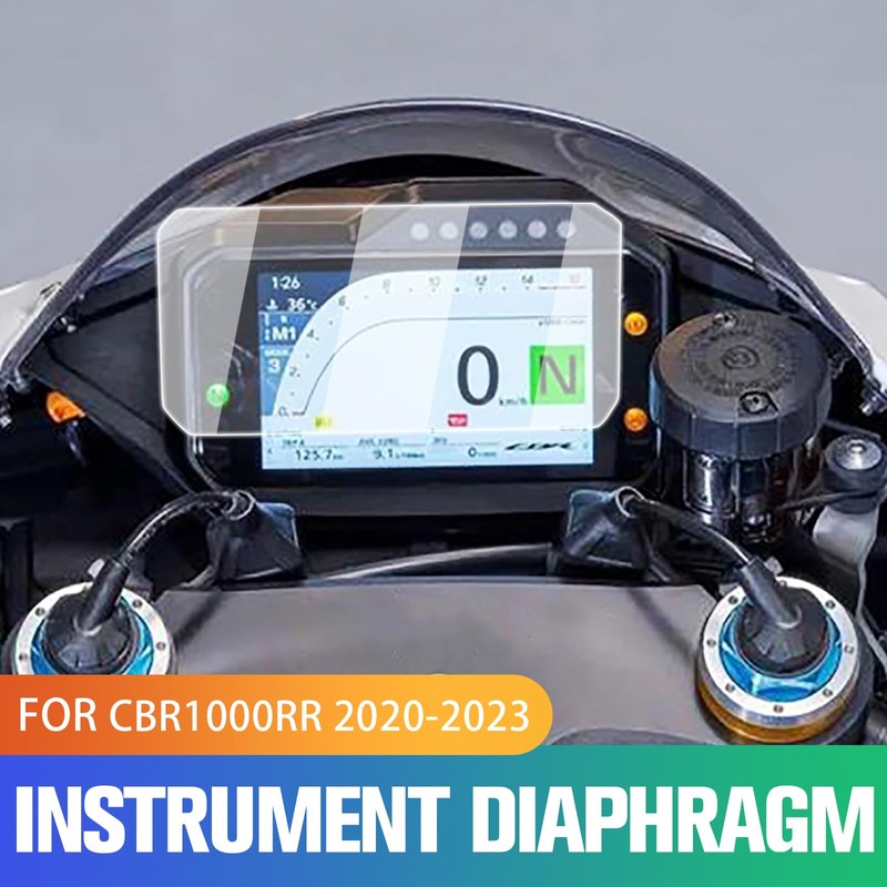 HAONEL Instrument Film Dashboard Screen Protector Replacement for Honda CBR1000RR