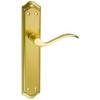 Globallock 6002100001 Door Handle Set Matt Brass 2 and S-27505