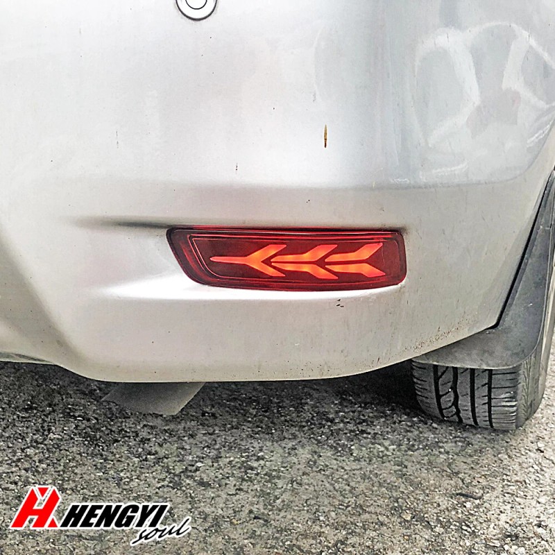 ZTT Rear Bumper Turn Signal Brake Light For 2014-2016 Toyota