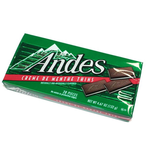 Andes Creme De Menthe Thins, 4.67 oz (Pack of 3)