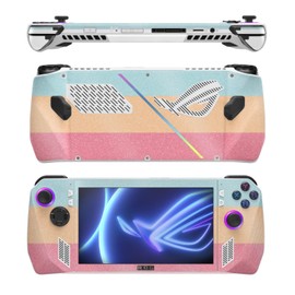 MightySkins Glossy Glitter Skin Compatible with Asus ROG Ally - Peaches and Cream | Protective, Durable High-Gloss Glitter Finish | Easy to Apply