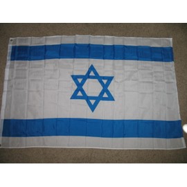 4'x6' Israel Israeli Jewish Flag 4x6 ft House Banner Grommets Double Stitched Fade Resistant Premium Quality