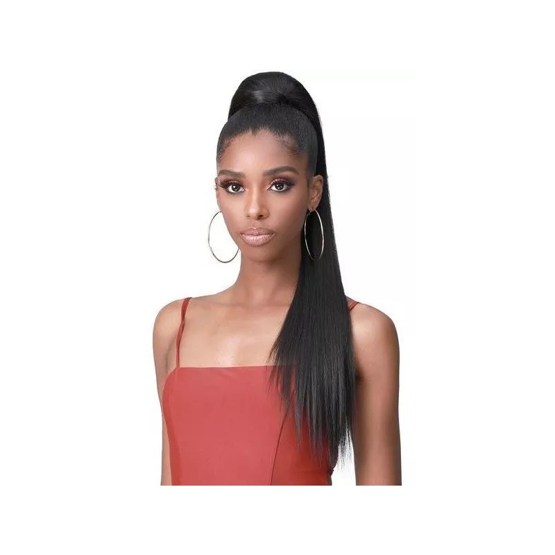 Bobbi Boss Coleta Chongo Largo Lacio Mezcla De Cabello Humano
