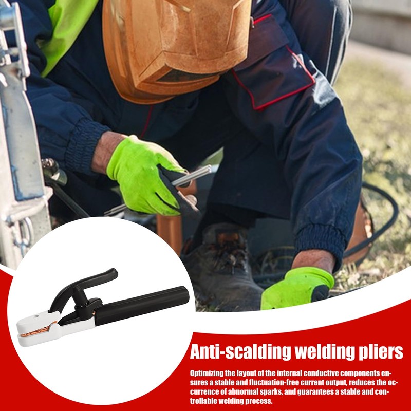 Welding Stinger,500A Welding Ground Clamp | Copper Plier Clamp for