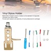 Vinyl Stylus Holder Aluminium Alloy Vinyl Record Phonograph Cartridge Holder