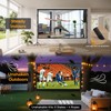 Outdoor Projector Screen with Stand: VOOPVOR 120 inch Portable Projector