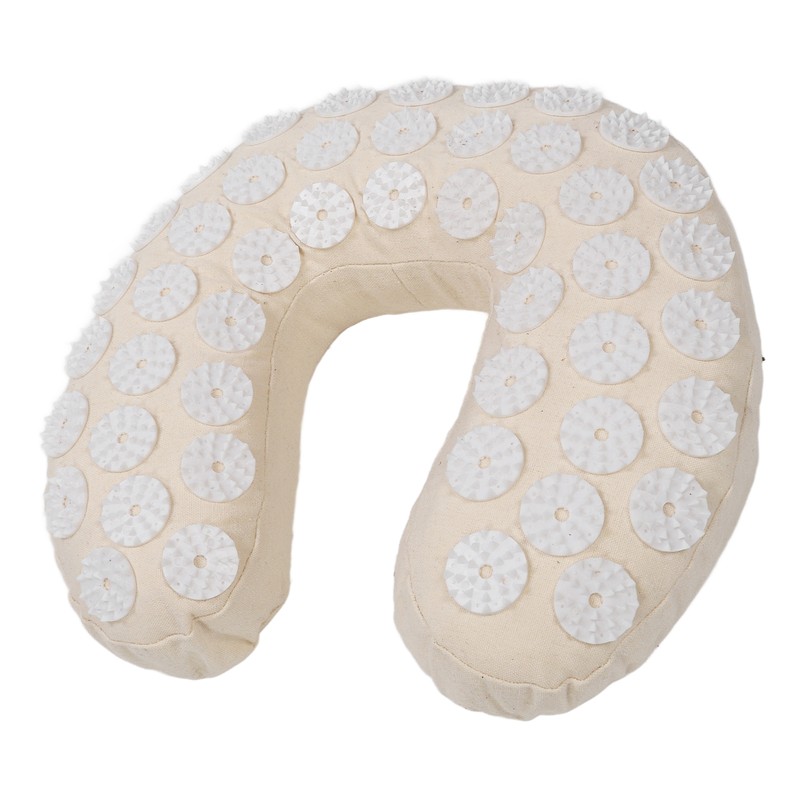 Acupressure Neck Pillow U Shaped Acupoint Massage Reduce Pain Memory