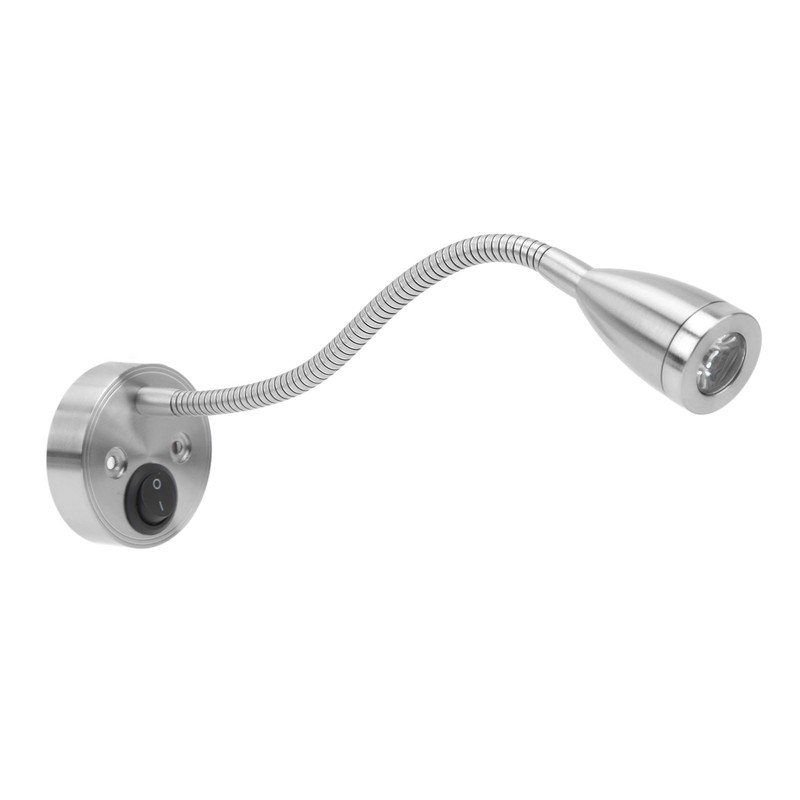 RV LED Bedside Light 360 Degree Swivel Flexible Goosneck Light