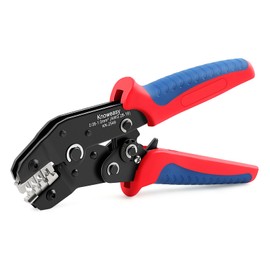 Knoweasy KN-2549 Precision Crimper Tool - Compatible with JST, Molex, Dupont Terminals - Ergonomic Wire Crimping Tool for Efficient Harness, Connectors, and Electrical Repair