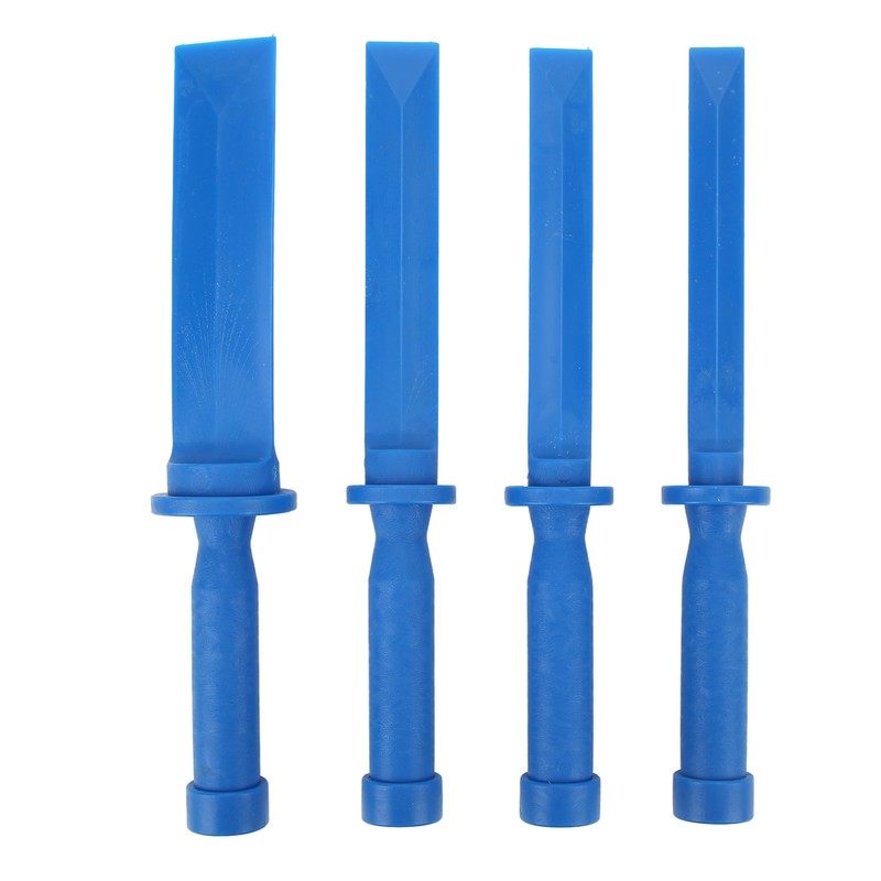 4PCs Plastic Chisel Scraper Set Non Marring Universal Scraper Remover