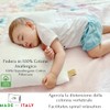 GM Pillow 30 x 50 cm 100% Cotton Hypoallergenic Mite-Proof