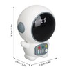 Astronaut Shaped Cute Hand Warmer Digital Display USB Rechargeable 2