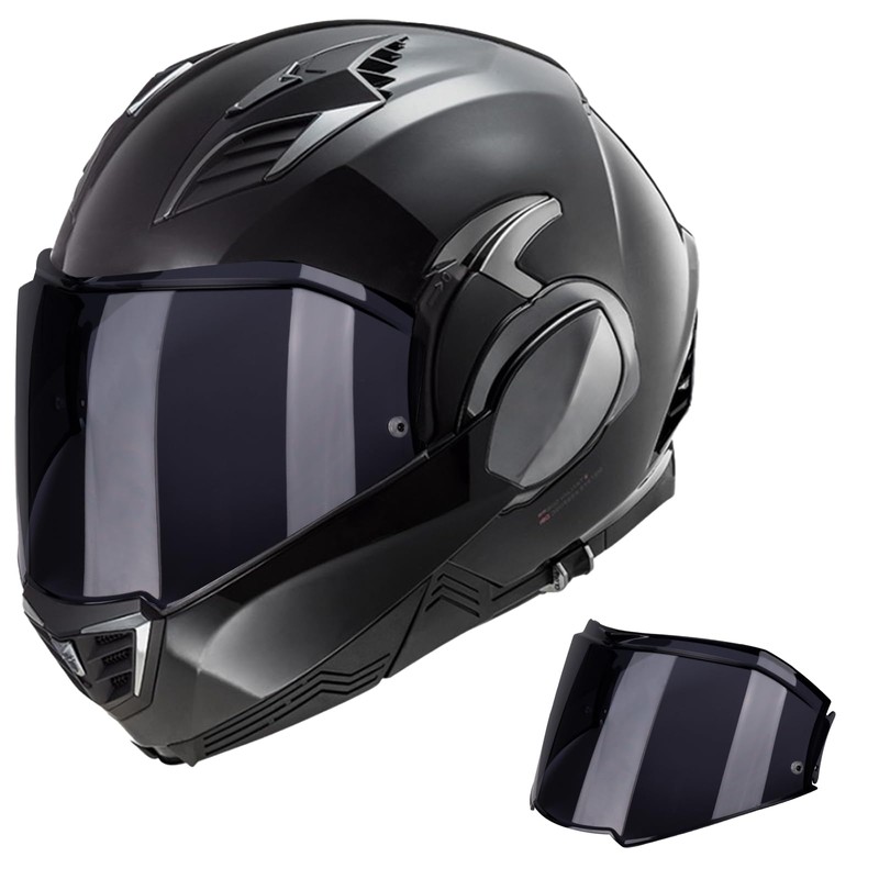 MXJ Gear Valiant II Visor Face Shield Replacement For Valiant