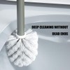 4PCS Toilet Brush Replacement Head Cleaning Tool,Toilet Bowl Brush Head