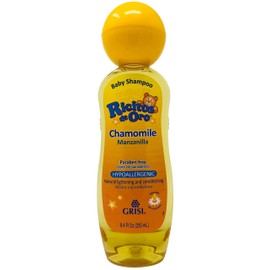 Ricitos de Oro Chamomile Baby Shampoo, Hypoallergenic Tear Free Baby Shampoo with Chamomille Extract; 8.4 Fl Oz