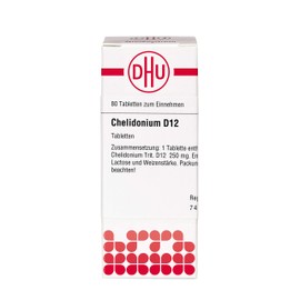 CHELIDONIUM D 12 Tablets Pack of 80