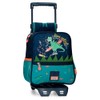 Enso Dino artist Preschool Backpack with Trolley Multicolor 23x25x10 cm