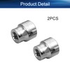 Auniwaig 3/8" Drive 13/16" 6-Point Impact Socket,Imperial Chrome Vanadium 2pcs