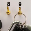 CGP Products 38 Hook Key Holder Wall Mount for Office,
