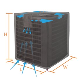 Jeacent Central Air Conditioner Covers for Outside Units
