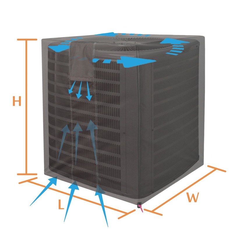 Jeacent Central Air Conditioner Covers for Outside Units