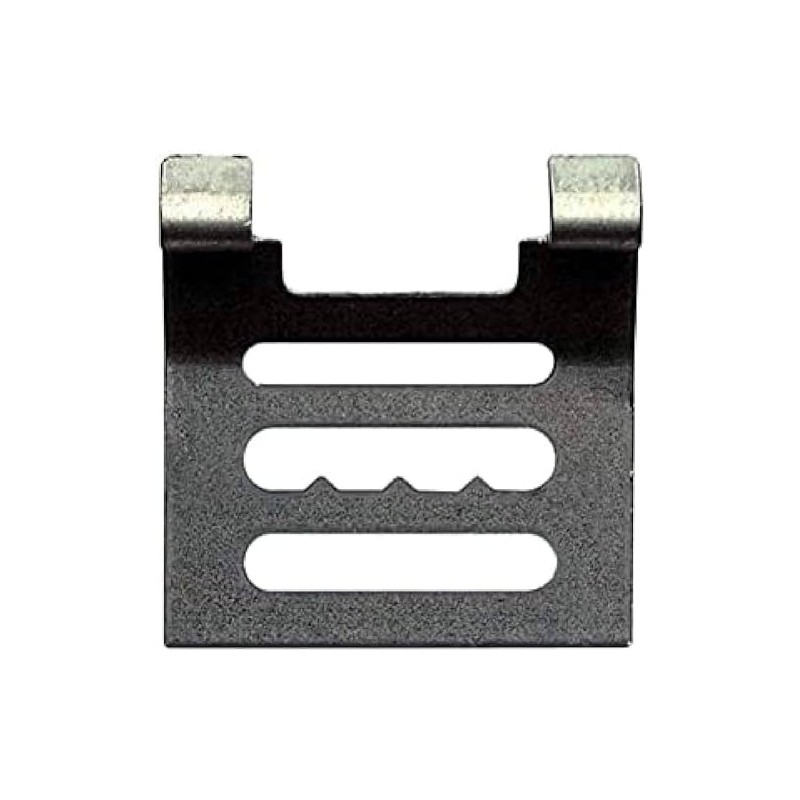 plastik2 10 x Silver Iron Roller Shutter Hooks Hanging Rail