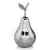 Modern Day Accents Peral Polished Pear, Silver, Fruit, Tabletop, Transitional, Sculpture, Accents, Décor, Desk, Aluminum, 6" L x 6" W x 11" H