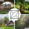 Rhombus‑Shaped Walking Paths Maker DIY Cement Brick Paving Mold for