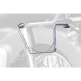 Kijima Honda 210-4932 Motorcycle Parts Bag Support, Plated, Left Side, Super Cub 110, Cross Cub 50, Cross Cub 110, 2018 and Up