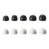 Sony Hybrid Earpiece EP-EX11M : Medium Size 4 Pack Black
