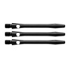 RED DRAGON Anodised Aluminium Medium Black Dart Shafts - 4