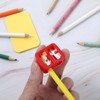 JJUNW 5 Pack Make Up Pencil Sharpener, Plastic Lip Liner