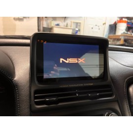 OEPLUSDESIGN.COM Install Kit for 7" Carpuride in JDM NSX Navpod.  Frame & PnP power adapater