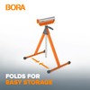 BORA Portamate PM-5090 Adjustable Pedestal Feed Roller Support with 11-1/4"