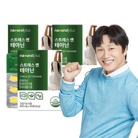 L-Theanine for Stress 3 Boxes / Contains Tension-Relief Ecklonia Cinnamon Extract, Magnesium, Vitamin B, Zinc / 스트레스엔 L 테아닌 3박스긴장완화 감태추출물 함유 마그네슘 비타민B 아연